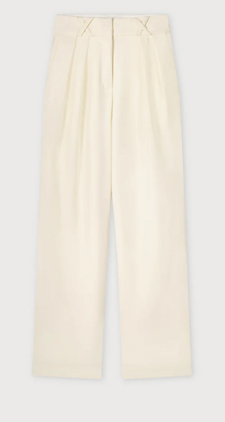 Róhe WIDE LEG TAILORED TROUSERS