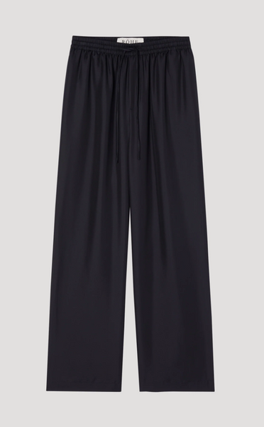 Róhe Wide Leg Silk Trousers