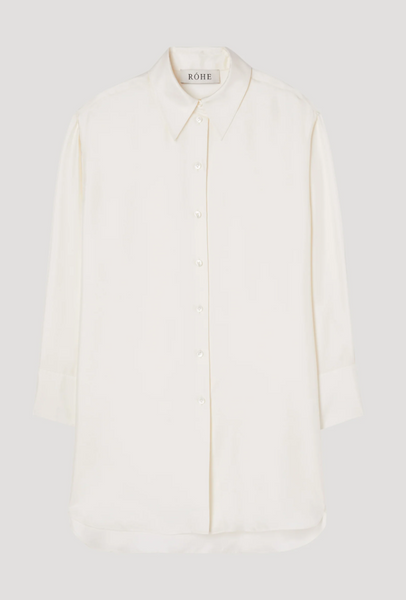 Róhe Oversized Silk Shirt