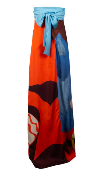 AVDW Ahmisa Silk Bustier Dress