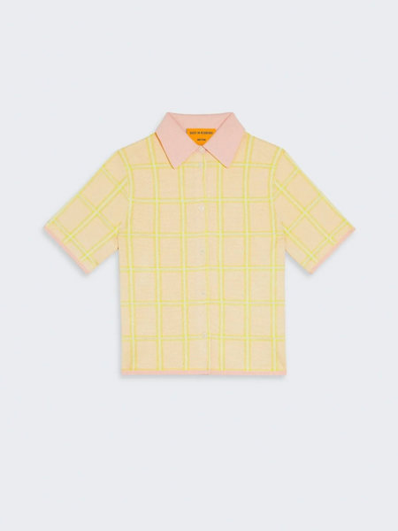 Guest in Residence Picnic Plaid Shirt