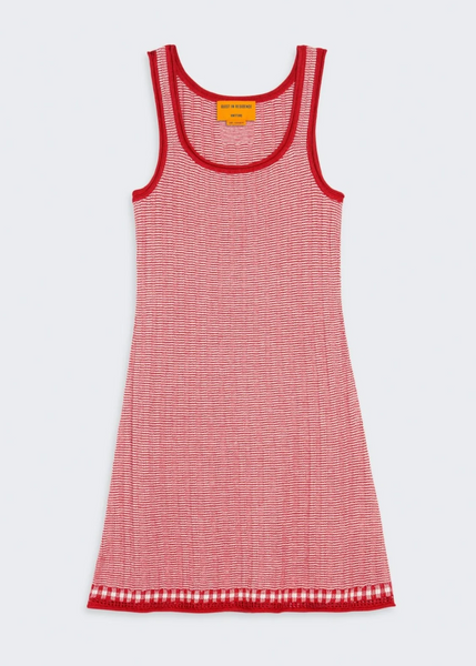 Guest in Residence Fine Stripe Tank Dress