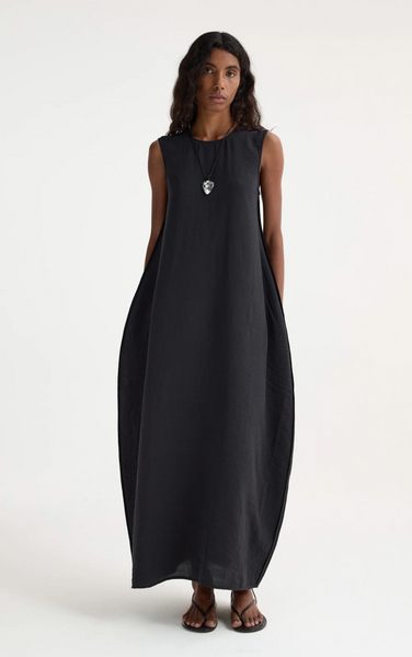 Róhe Hammered Silk Shaped Dress