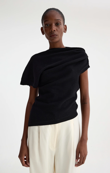 Róhe Deconstructed Knitted Top
