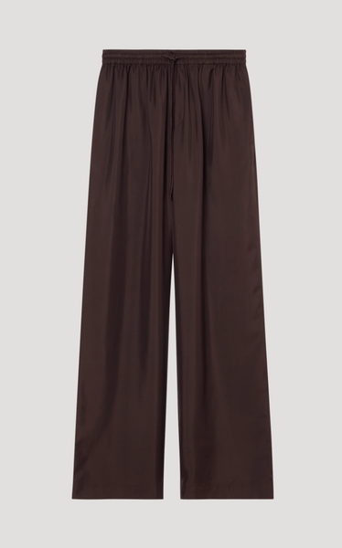 Róhe Wide Leg Silk Trousers