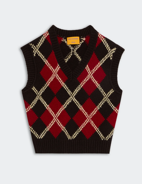 Guest in Residence Argyle Vest