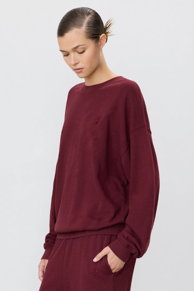 Éterne Oversized Crewneck Sweatshirt
