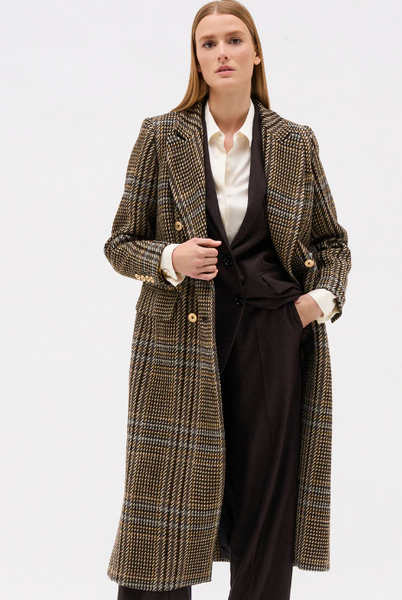 DMN Paris Arel Prince Of Wales Coat