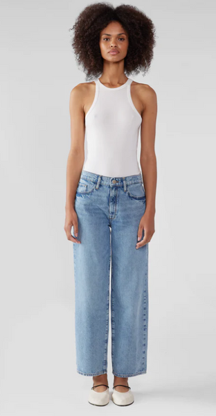 Triarchy Kelly Mid Rise Cropped Straight Leg