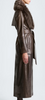 Nour Hammour Dakota Glamorous Leather Coat