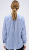 DMN Paris SURI F05 RA BLUE STRIPE SHIRT