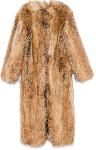 The Andamane Taylor Faux Fur Maxi Coat