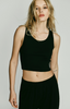 Éterne Cropped Scoop Neck Tank