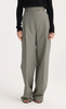 Róhe High-Waist Mini Check Trousers