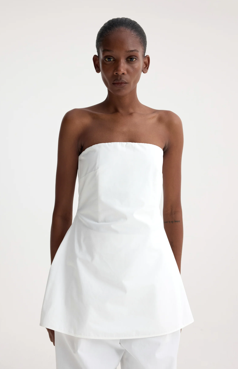 Róhe Sculptural Cotton Top – Petra Teufel - Main Image