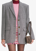 Self Portrait Prince Of Wales Check Blazer