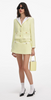 Self Portrait Yellow Boucle Skort