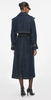 Self Portrait Indigo Denim Trench Coat