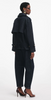 Self Portrait Denim Trench Jacket