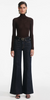 Brown Viscose Knit Top