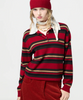 Guest in Residence Cropped Stripe Rugby