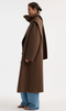 Róhe Signature Double-Faced Scarf Coat