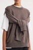 Róhe Crew-Neck With Open Armhole