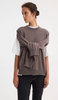 Róhe Crew-Neck With Open Armhole