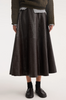 Róhe A-Line Croco Skirt