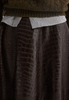 Róhe A-Line Croco Skirt