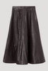 Róhe A-Line Croco Skirt