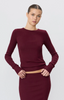 Éterne Long Sleeve Fitted Top