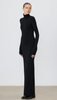 Éterne Long Sleeve Turtleneck Maxi Dress