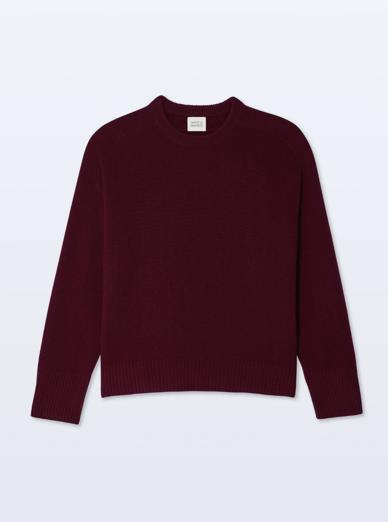 White & Warren Cashmere Crew