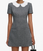 Self Portrait Collared Mini Dress