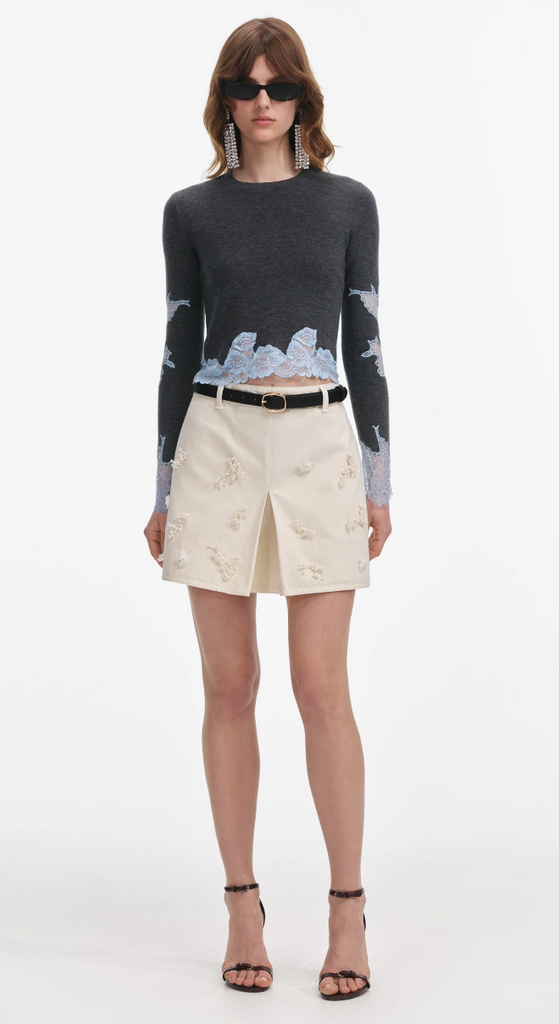 Self Portrait Lace Jumper