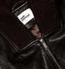 Self Portrait Brown Leather Jacket