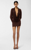 The Andamane Plinging Neckline Mini Dress